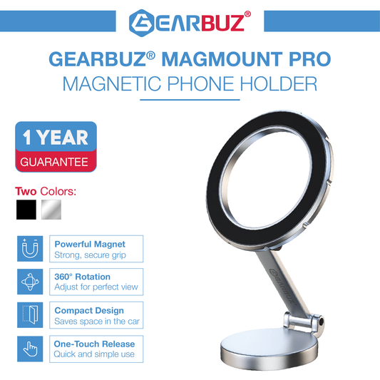 GEARBUZ® MAGMOUNT PRO MAGNETIC PHONE HOLDER 2024